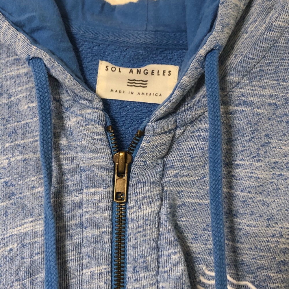 Zip up sweatshirt